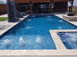 ustom Swimming Pool #032 by Amarillo Custom Pools