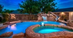 ustom Swimming Pool #036 by Amarillo Custom Pools
