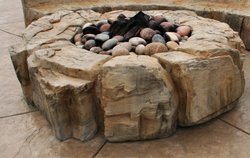 Fire Pit #004 by Amarillo Custom Pools