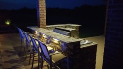 Outdoor Kitchen #006 by Amarillo Custom Pools