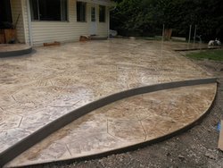Stamped Concrete #003 by Amarillo Custom Pools